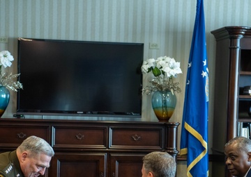 Pentagon Press Secretary John F. Kirby holds press briefing
