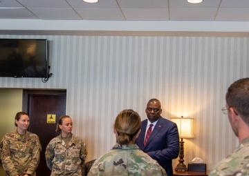 Pentagon Press Secretary John F. Kirby holds press briefing
