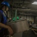 USS Billings Sailor Operates the Control Panel to Stern Door