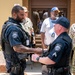 Cpl. Brandon Hilton award ceremony