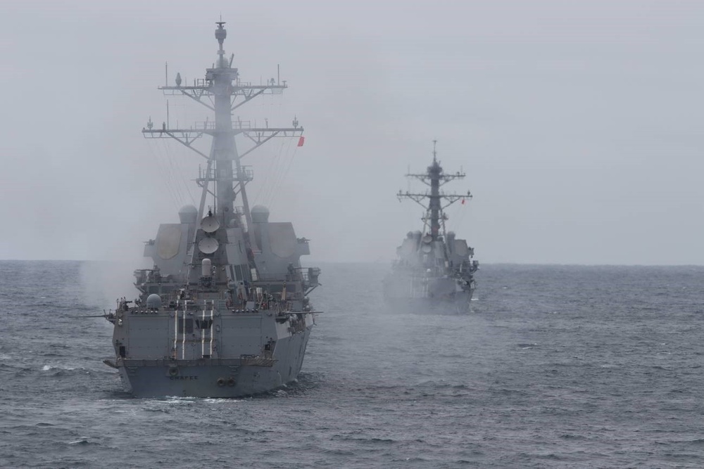 Carrier Strike Group ONE in Live-Fire Exercises