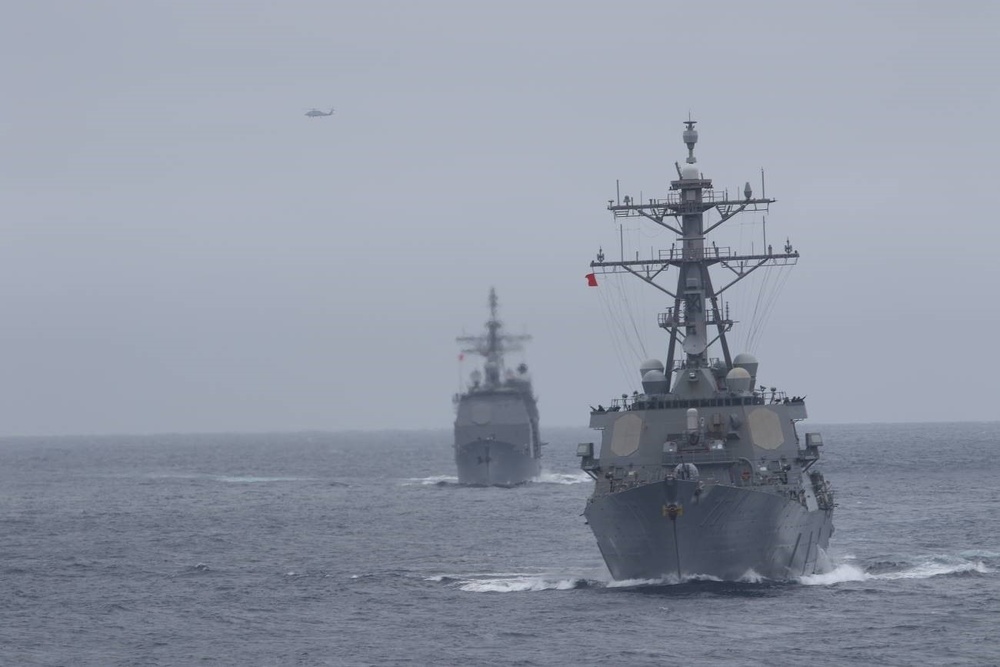 Carrier Strike Group ONE in Live-Fire Exercises