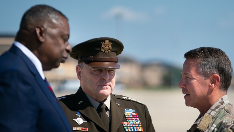 SecDef &amp; CJCS welcome Gen. Miller back from Afghanistan