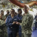 Navy Surgeon General Visits Makin Island