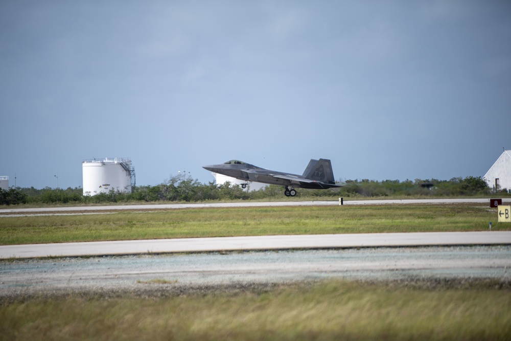 325th FW F-22 Raptors TDY in Key West
