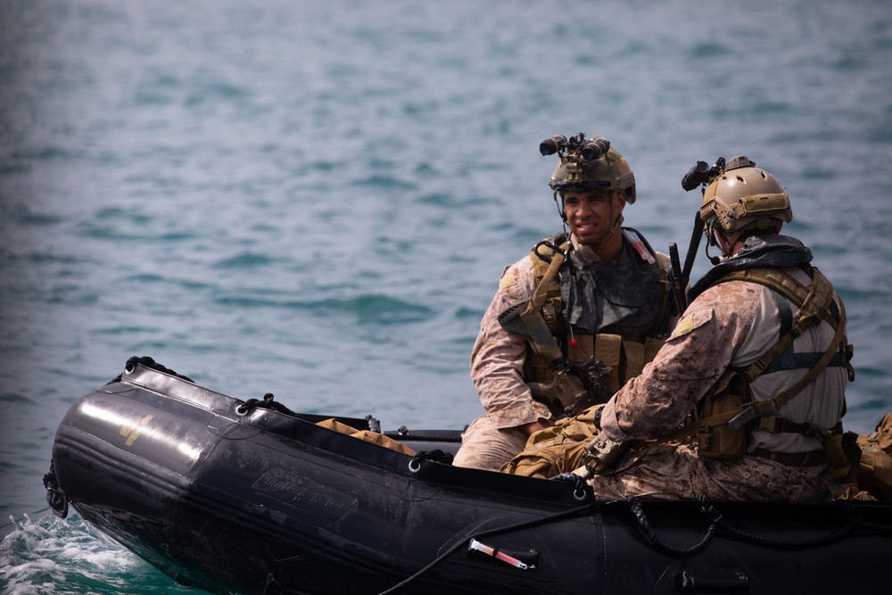 1st Reconnaissance Battalion Boat Raid