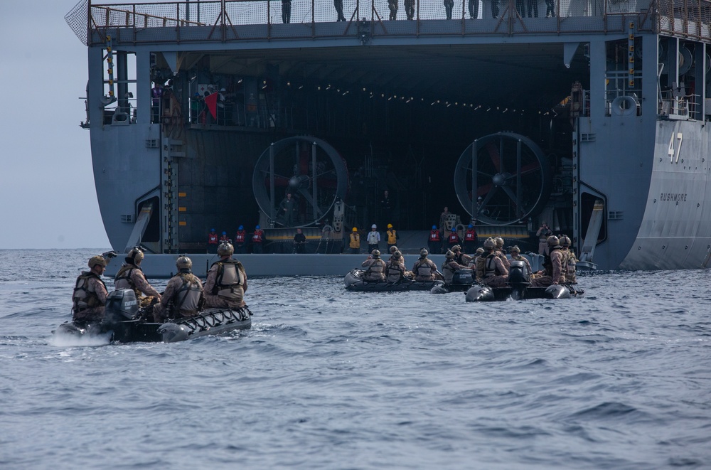 1st Reconnaissance Battalion Boat Raid