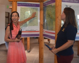Congresswoman visits Abiquiu Lake