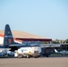 McClellan Jet Services refuel an Air National Guard C-130 at McClellan Air Tanker Base, Sacramento, Calif.
