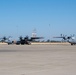 Air National Guard C-130s, MAFFS 6, 8 and 4, await launch orders July 14, 2021 at McClellan Air Tanker Base, Sacramento, Calif.