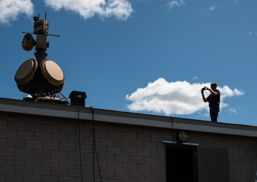 GIDE 3/ADE 5 set up of Anduril Industries tower