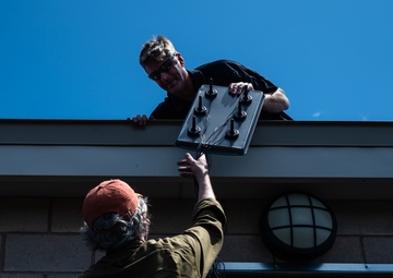 GIDE 3/ADE 5 set up of Anduril Industries tower