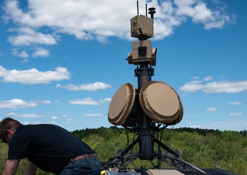 GIDE 3/ADE 5 set up of Anduril Industries tower