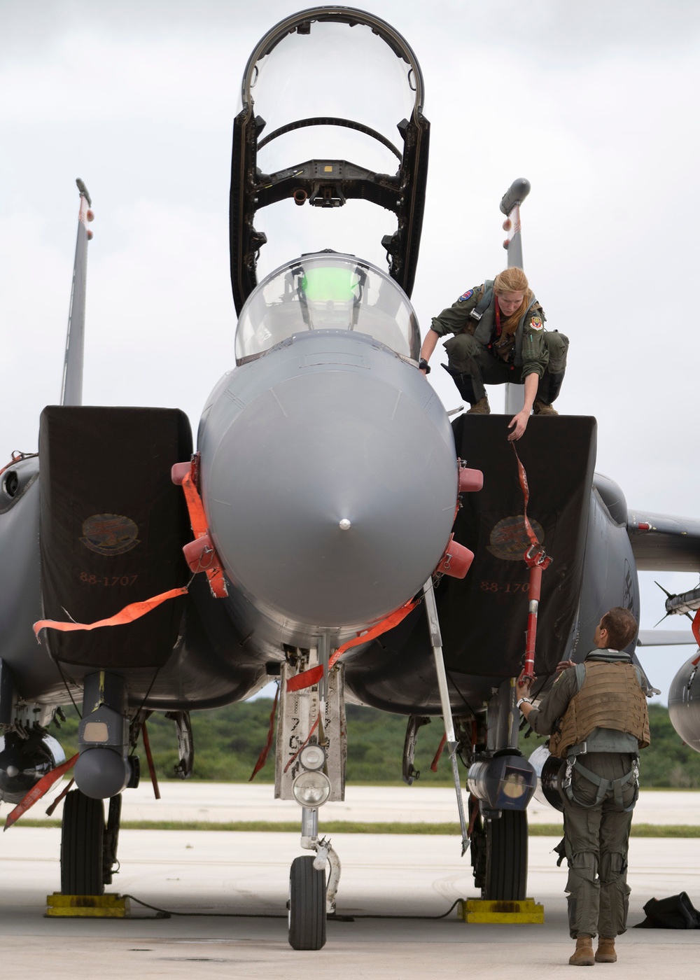 F-15E Strike Eagles Arrive for Pacific Iron 2021