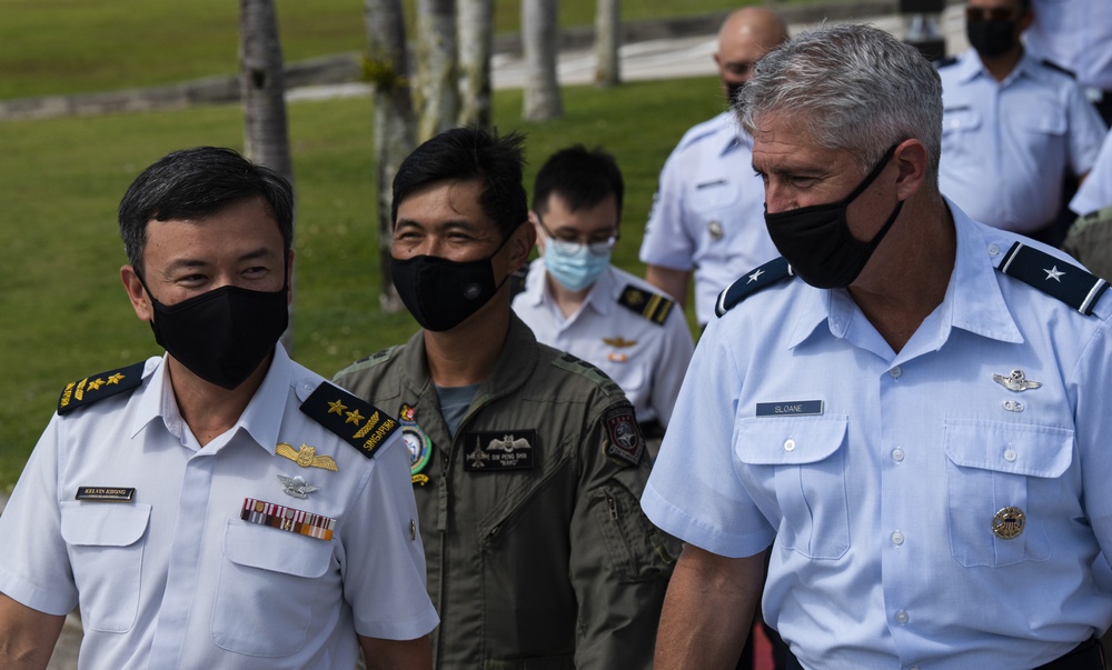 Republic of Singapore Air Force Chief visits Andersen AFB