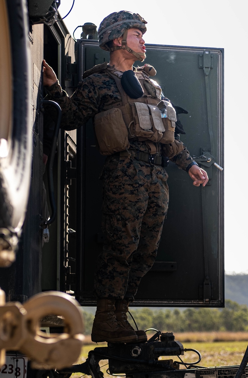 Talisman Sabre 21: 12th Marines conduct gear checks