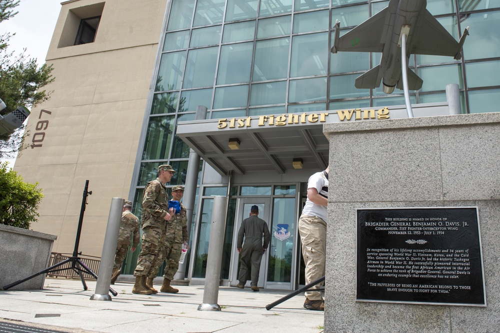 51st FW HQ building renamed in honor of Brig. Gen. Davis