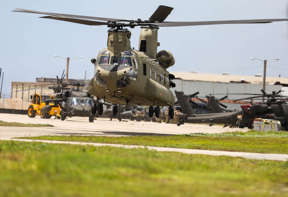 1st Battalion, 52nd Aviation Regiment supports Forager 21