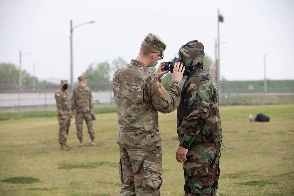 1st Signal Brigade conducts CBRN Range