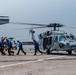 USS Lewis B. Puller Conducts Replenishment At Sea