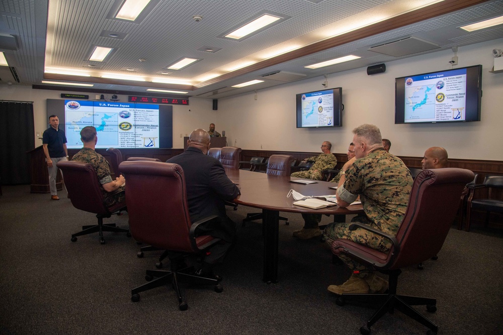 Brig. Gen. Bowers Visits CFAS