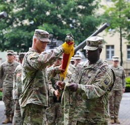 U.S. Army conducts transfer of authority in Żagań, Poland