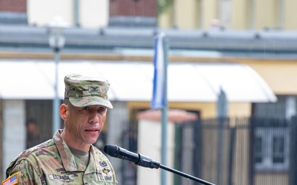 U.S. Army conducts transfer of authority in Żagań, Poland