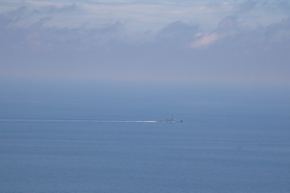 USS Kidd Transits South China Sea