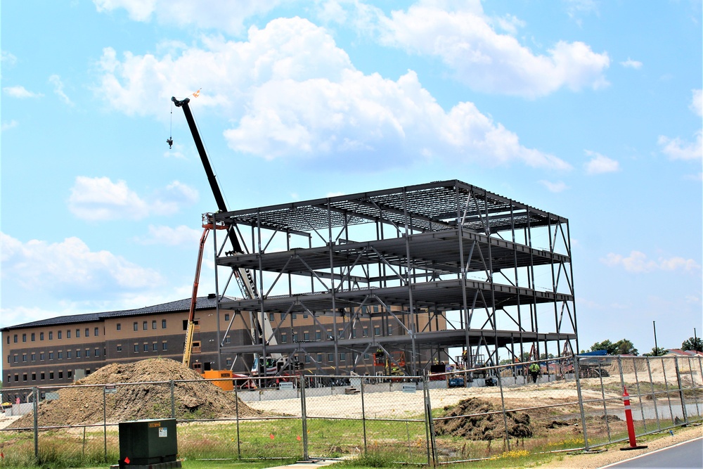 Second barracks construction project continues at Fort McCoy