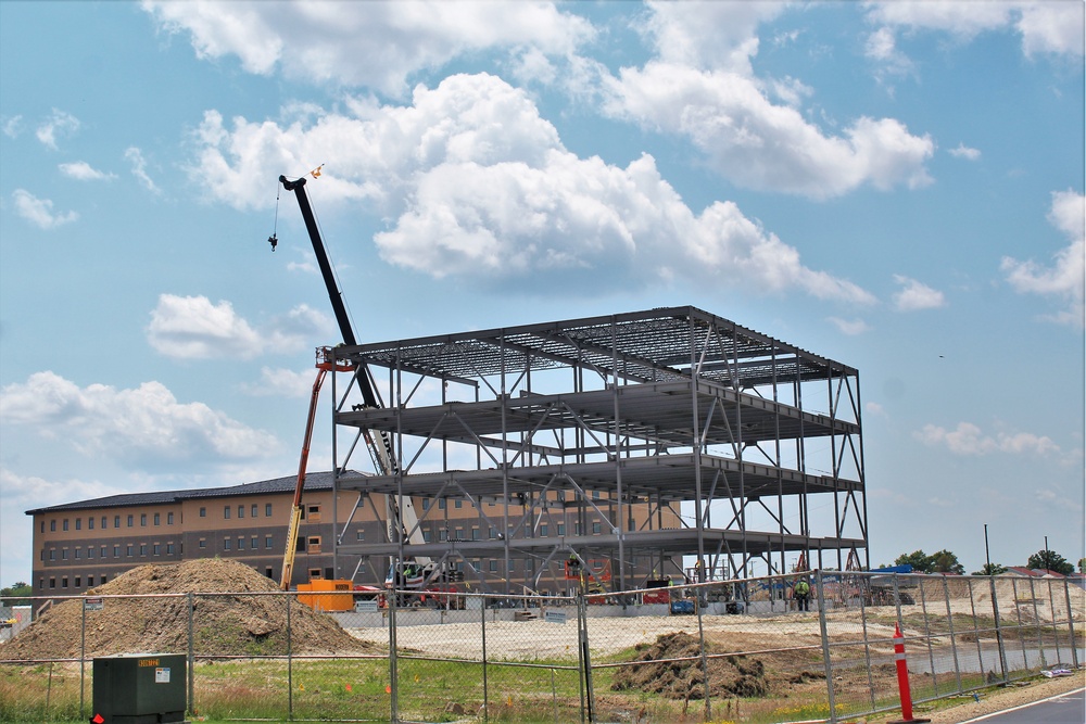 Second barracks construction project continues at Fort McCoy