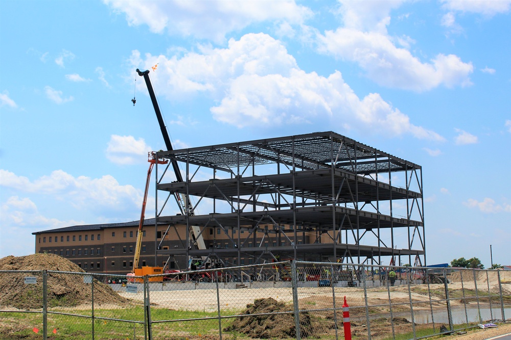 Second barracks construction project continues at Fort McCoy