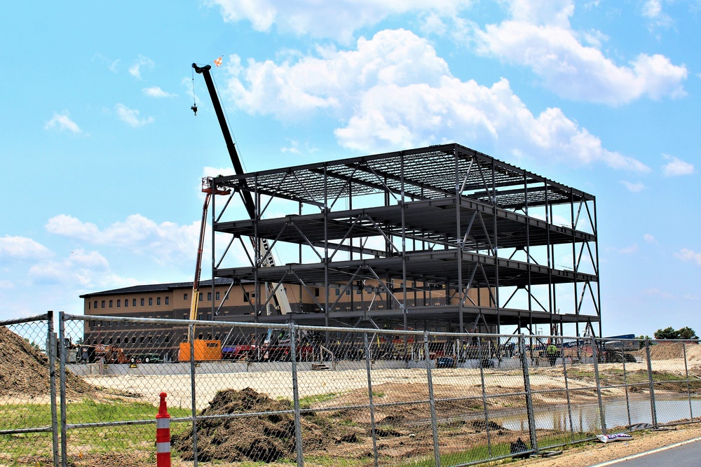 Second barracks construction project continues at Fort McCoy