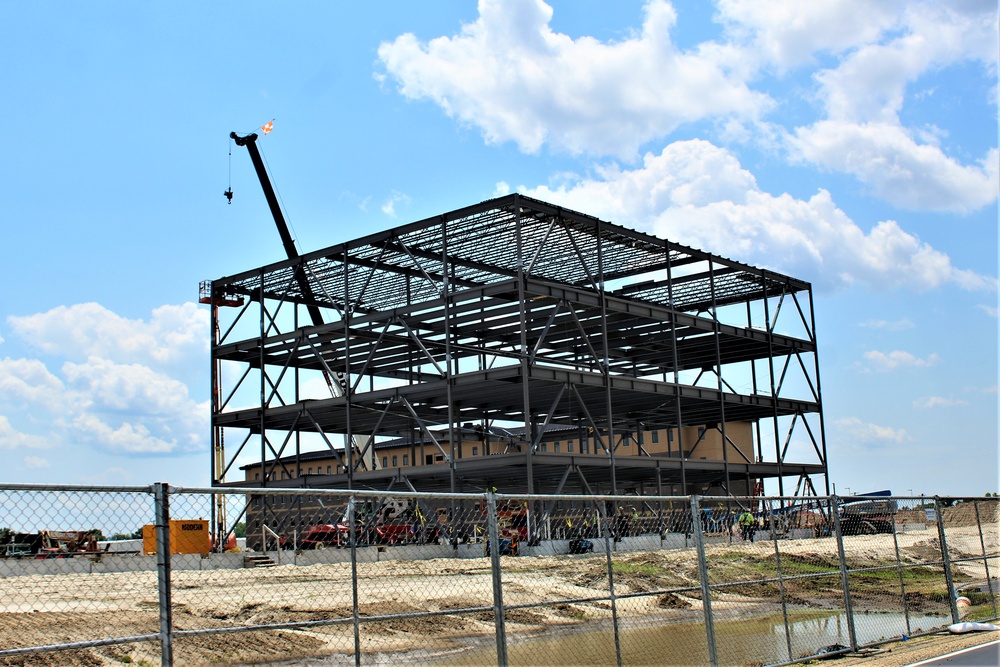 Second barracks construction project continues at Fort McCoy