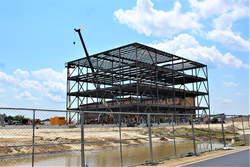 Second barracks construction project continues at Fort McCoy