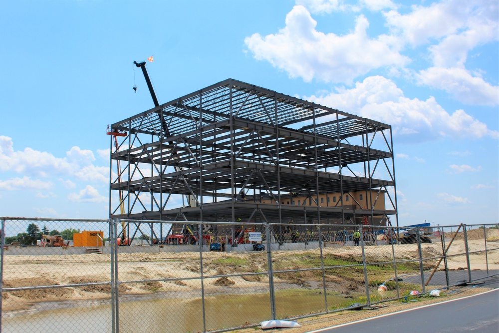 Second barracks construction project continues at Fort McCoy