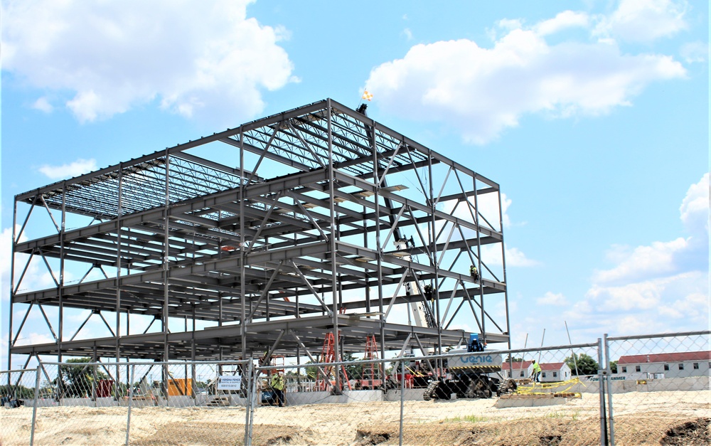 Second barracks construction project continues at Fort McCoy