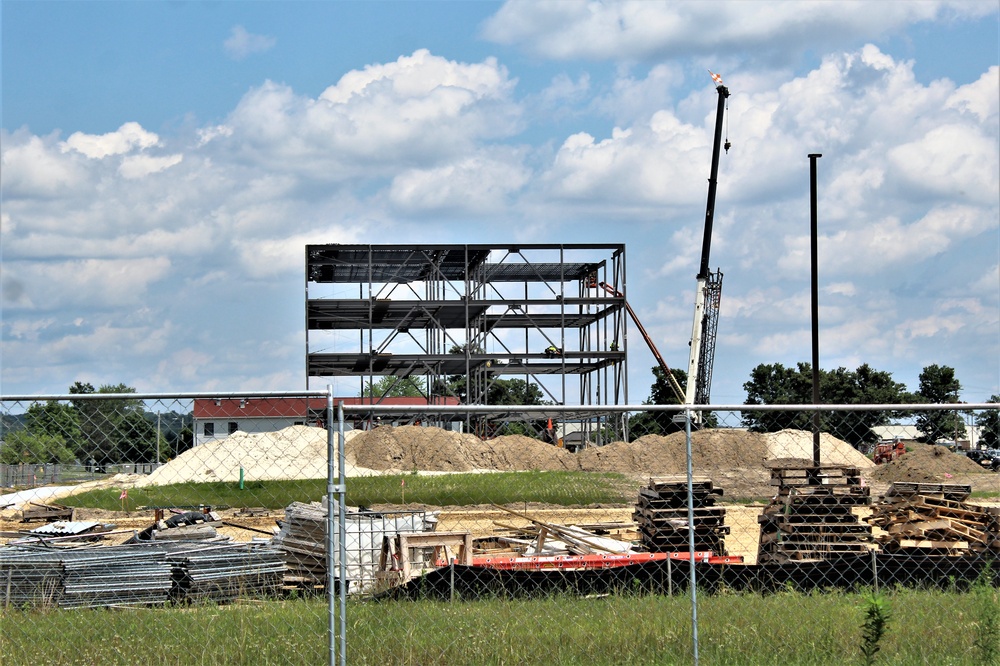 Second barracks construction project continues at Fort McCoy