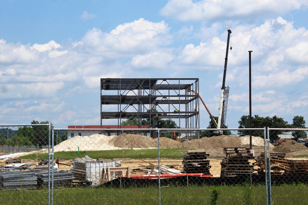 Second barracks construction project continues at Fort McCoy