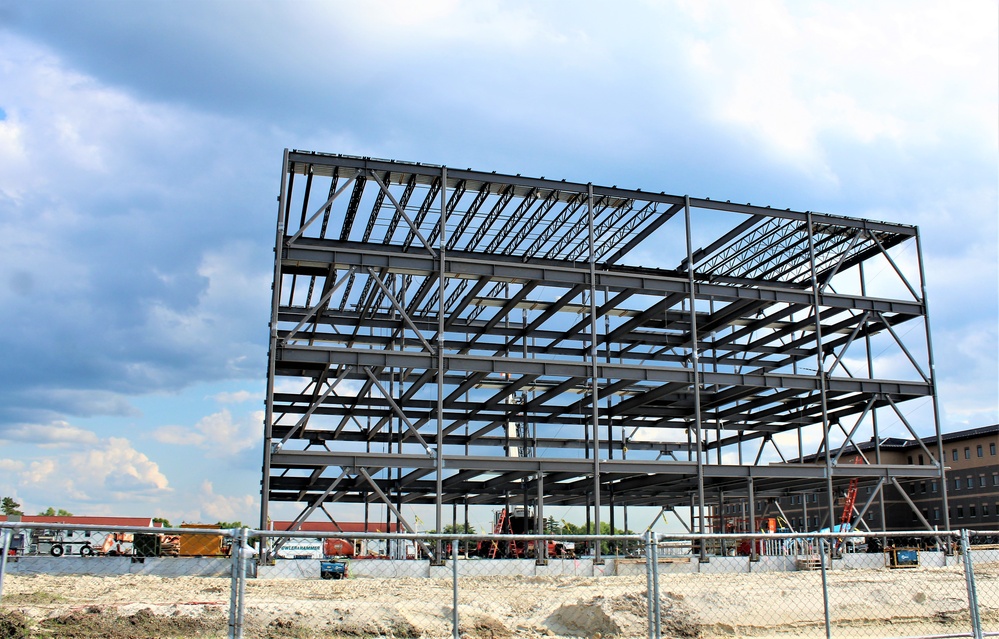 Second barracks construction project continues at Fort McCoy