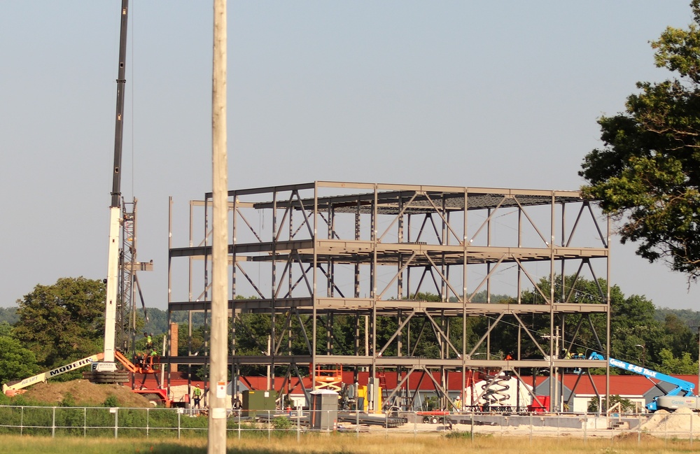 Second barracks construction project continues at Fort McCoy