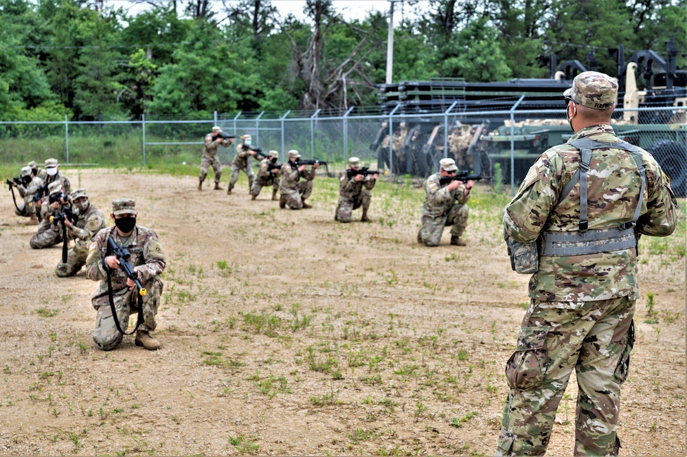 181st Multi-Functional Training Brigade Soldiers support Fort McCoy training