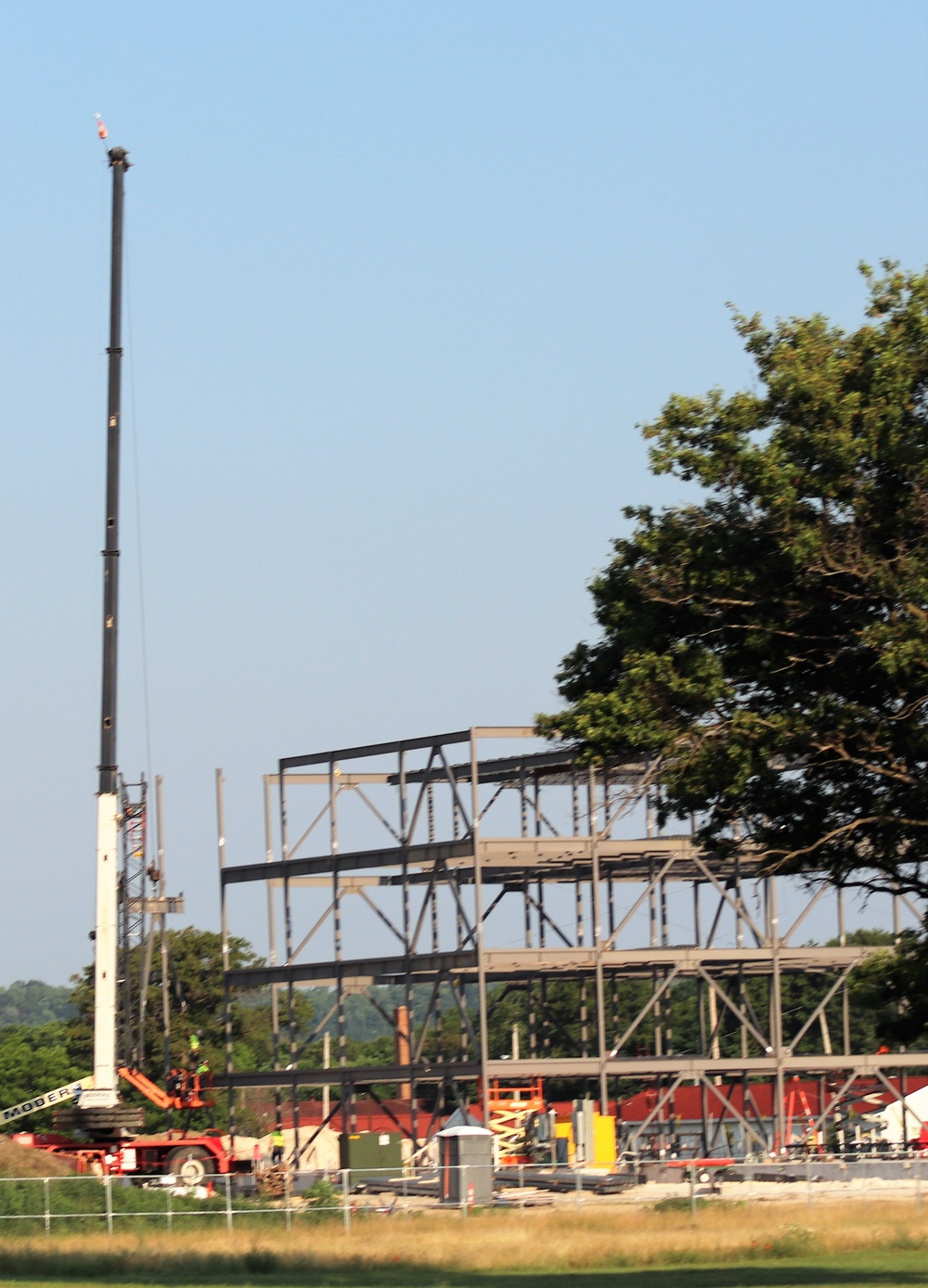 Second barracks construction project continues at Fort McCoy