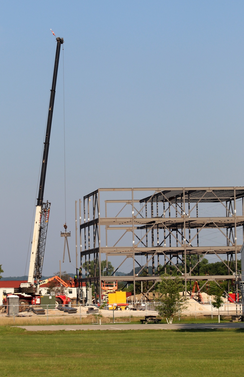 Second barracks construction project continues at Fort McCoy