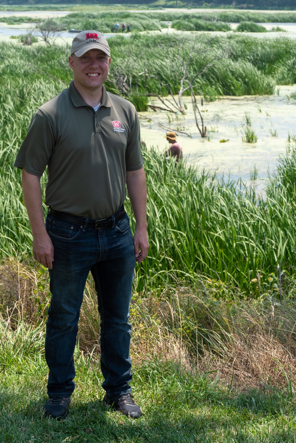 Mentor Marsh flowering rush control