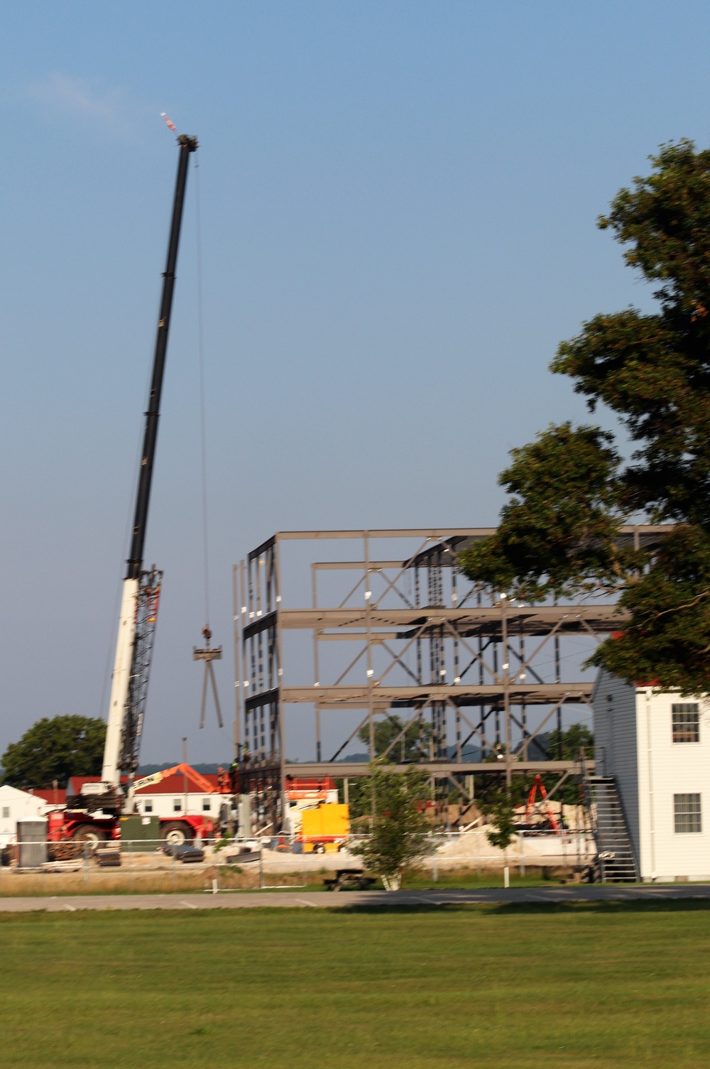 Second barracks construction project continues at Fort McCoy