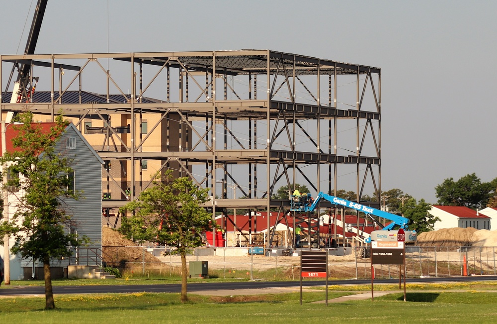 Second barracks construction project continues at Fort McCoy