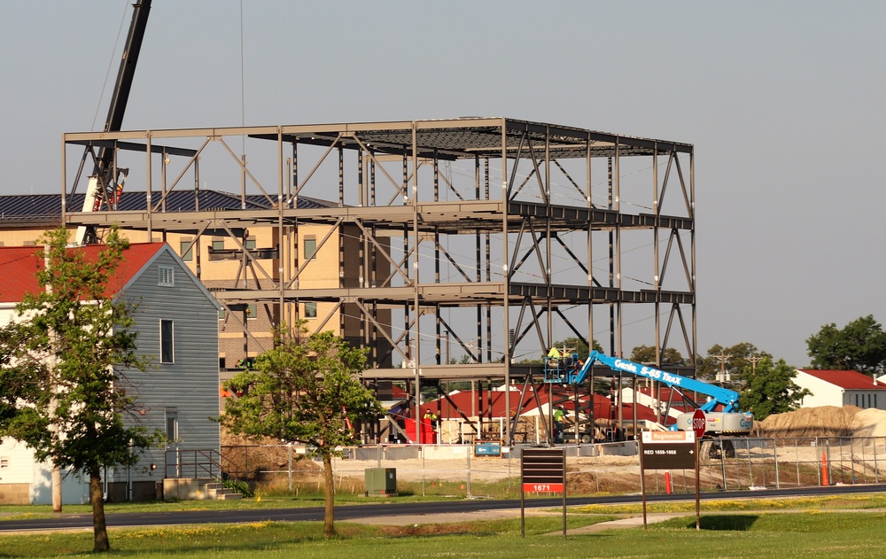 Second barracks construction project continues at Fort McCoy