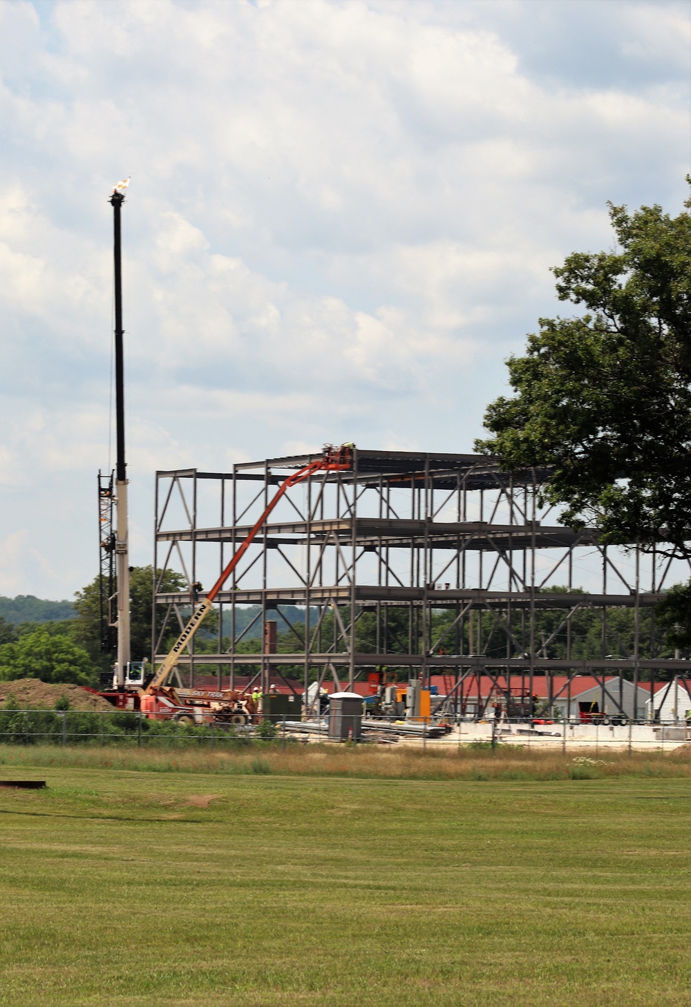 Second barracks construction project continues at Fort McCoy