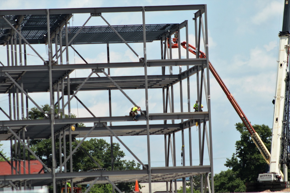 Second barracks construction project continues at Fort McCoy