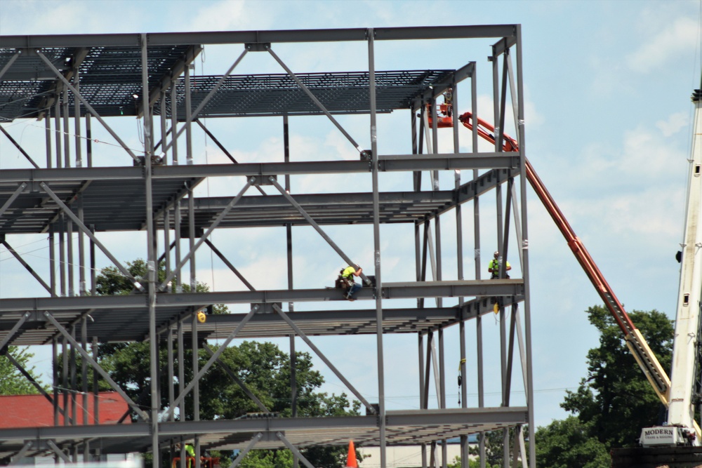 Second barracks construction project continues at Fort McCoy